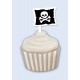 Pirate - Décoration de petit gâteau