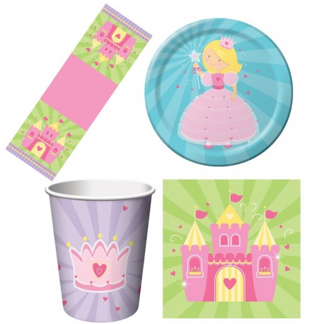 Princesse - Kit simple de décoration de fête d'enfant